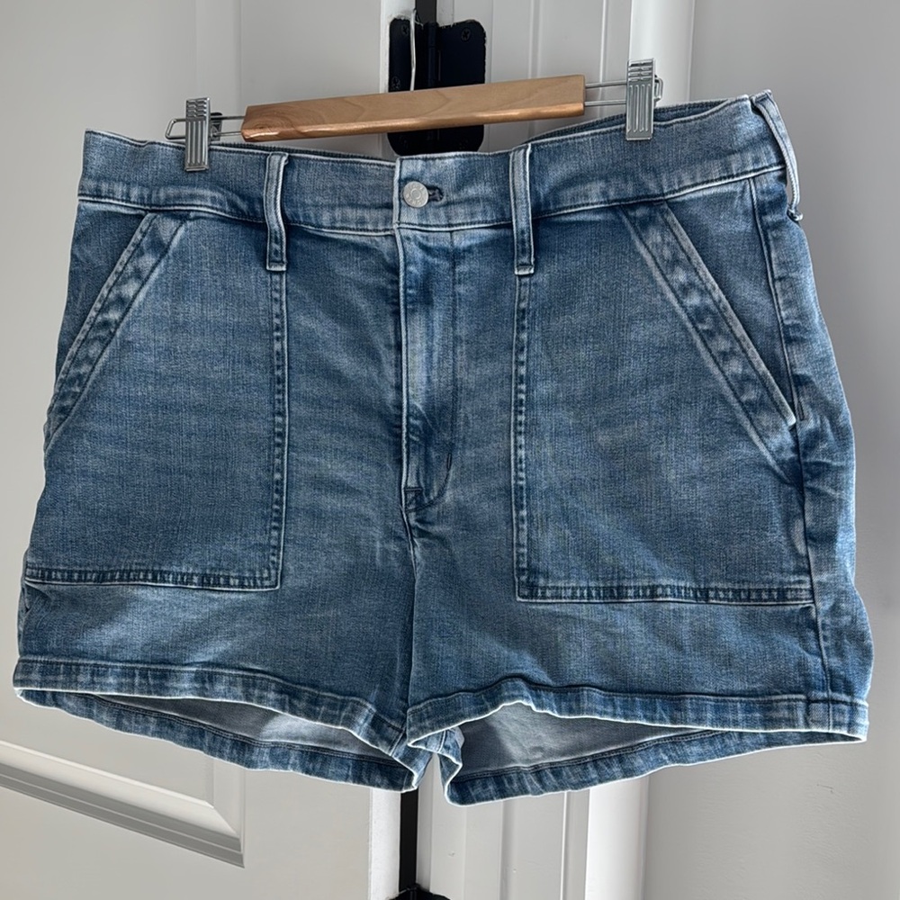 Denim Blue Women's Shorts- JCREW size 33 waist